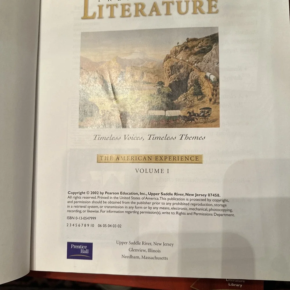 PRENTICE HALL LITERATURE: TIMELESS VOICES TIMELESS THEMES By Cooper Teacher's Ed